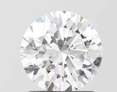 1.57 carat round lab grown diamond E color VS1 clarity