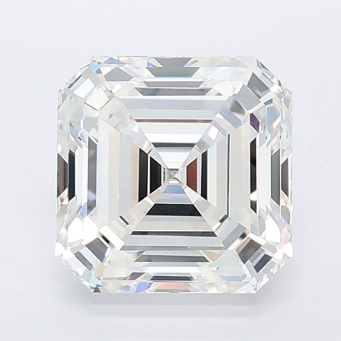 2.58 carat asscher lab grown diamond E color VVS2 clarity