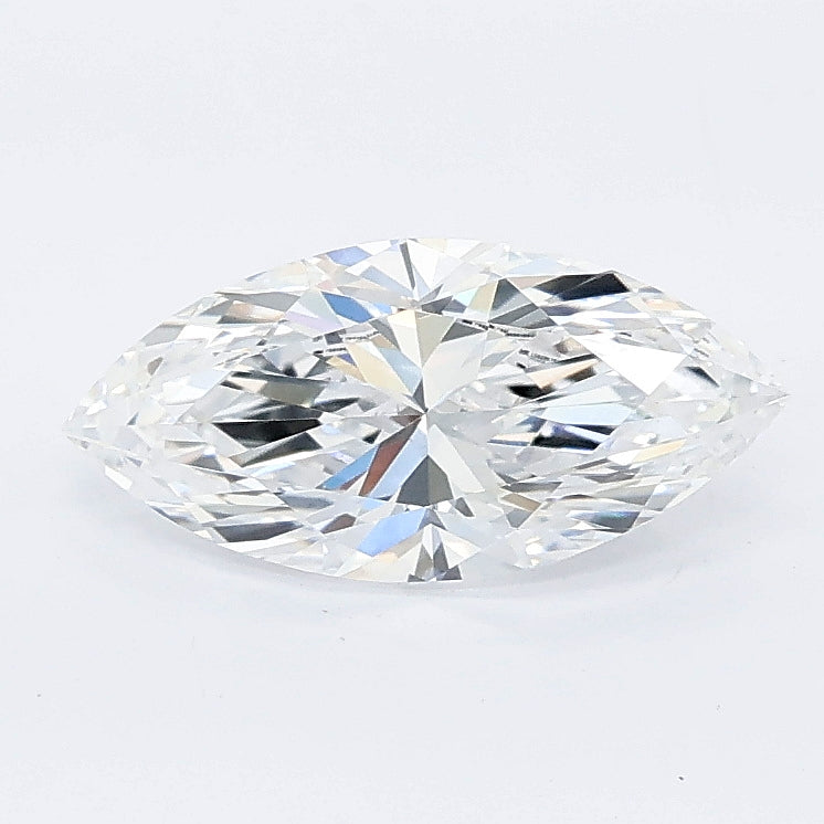 1.03 carat marquise lab grown diamond D color VVS2 clarity