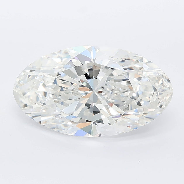 3.01 carat moval lab grown diamond E color VS1 clarity