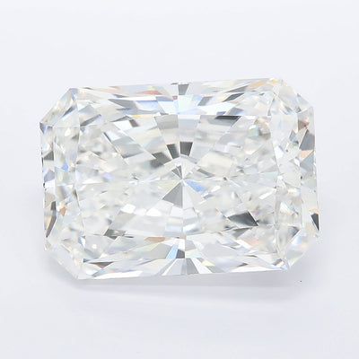 6.27 carat radiant lab grown diamond E color VS1 clarity