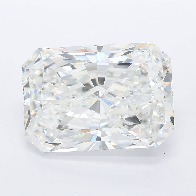 6.27 carat radiant lab grown diamond E color VS1 clarity
