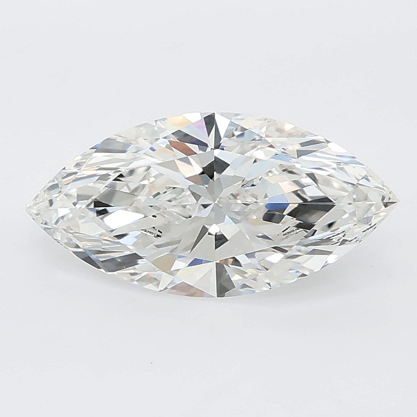 1.50 carat marquise lab grown diamond F color VVS2 clarity