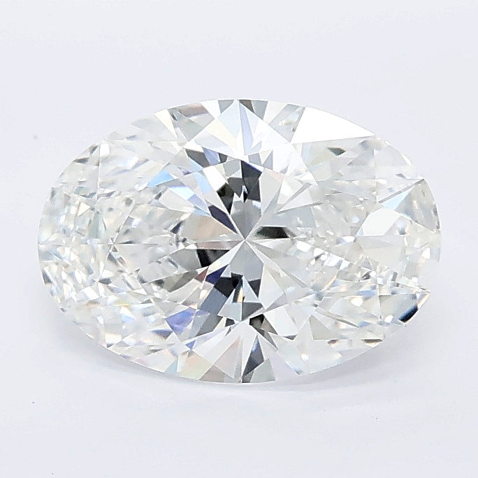 1.51 carat oval lab grown diamond D color VVS2 clarity
