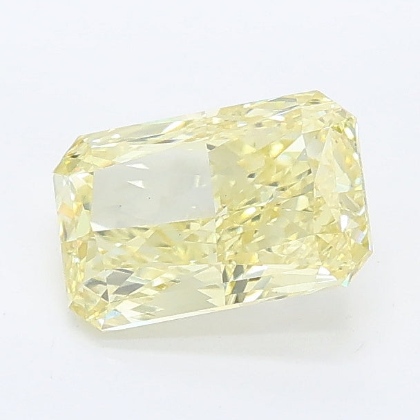 1.15 carat fancy intense yellow radiant lab grown diamond VS1 clarity