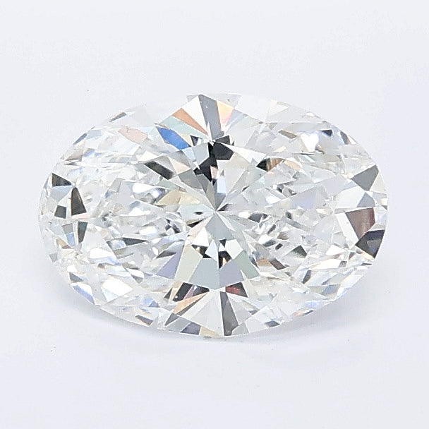 1.00 carat oval lab grown diamond D color VS1 clarity