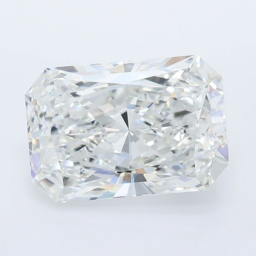 3.02 carat radiant lab grown diamond E color VVS2 clarity