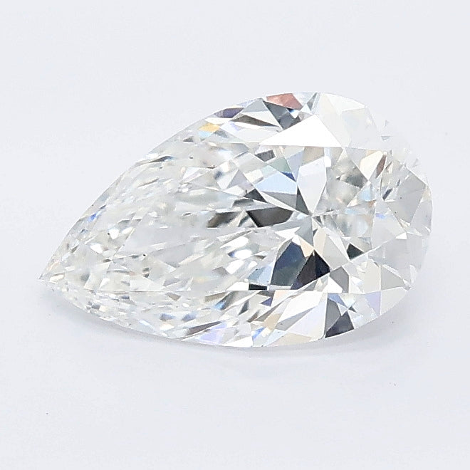 1.08 carat pear lab grown diamond D color VS1 clarity