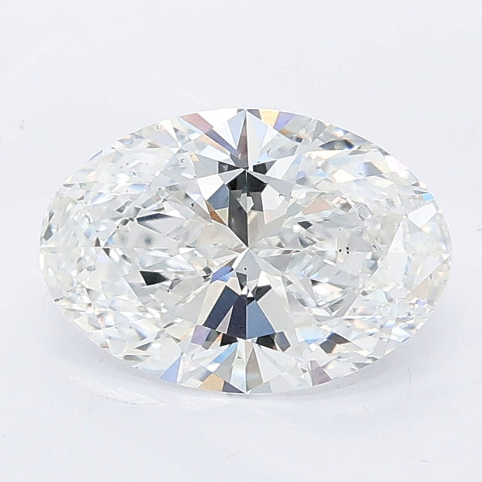 1.52 carat oval lab grown diamond D color VS1 clarity