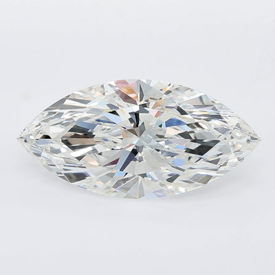 3.09 carat marquise lab grown diamond F color VS1 clarity