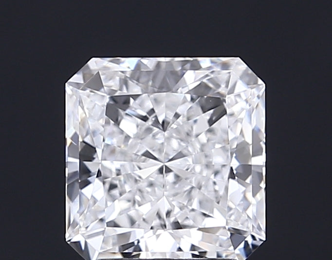 2.02 carat radiant lab grown diamond D color VVS2 clarity