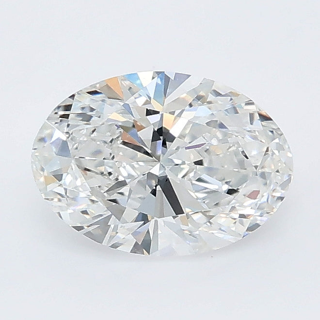 1.27 carat oval lab grown diamond E color VVS2 clarity