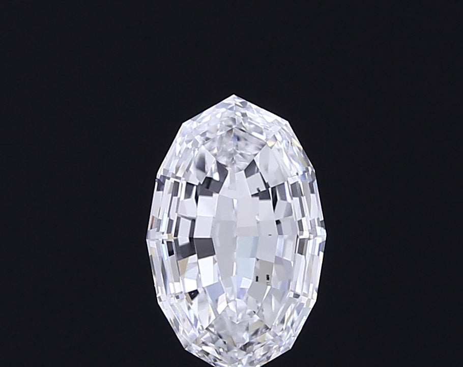 2.02 carat oval lab grown diamond D color VVS1 clarity
