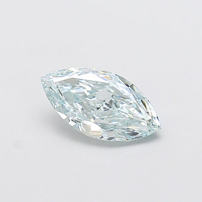 1.08 carat fancy green marquise lab grown diamond VS2 clarity