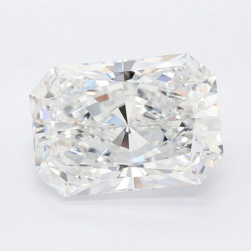 2.59 carat radiant lab grown diamond D color VVS2 clarity
