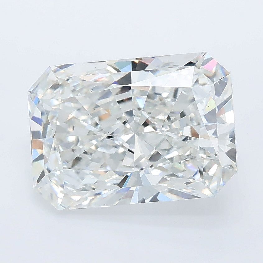 3.52 carat radiant lab grown diamond E color VS2 clarity