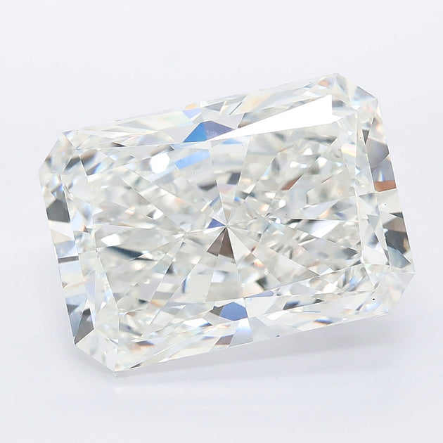 7.10 carat radiant lab grown diamond F color VVS2 clarity