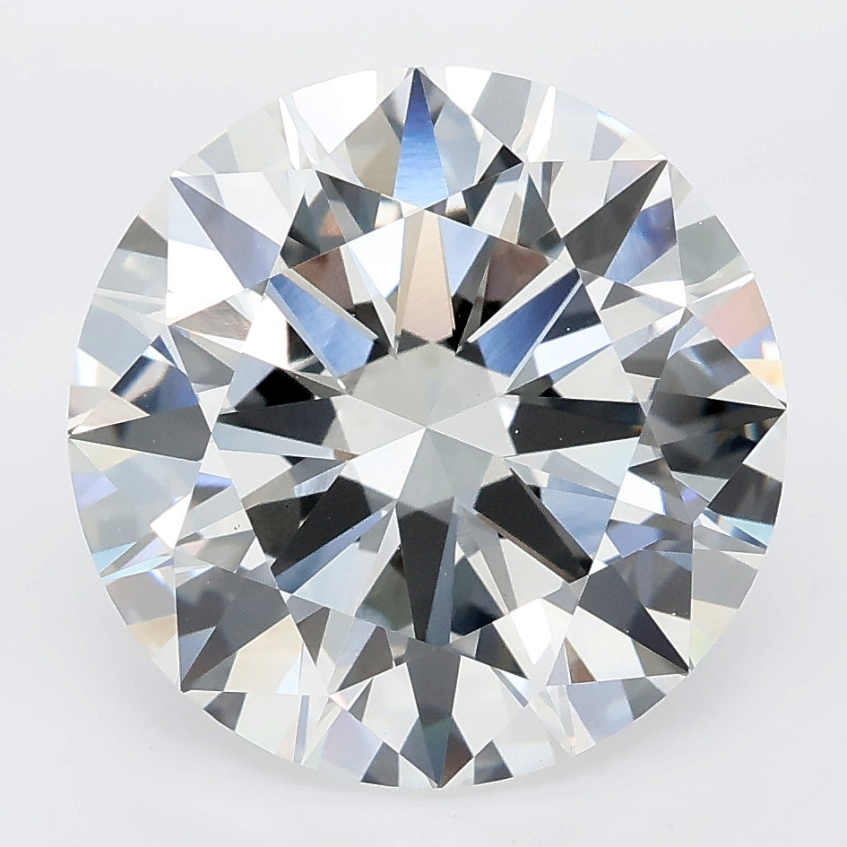 8.02 carat round lab grown diamond E color VS1 clarity