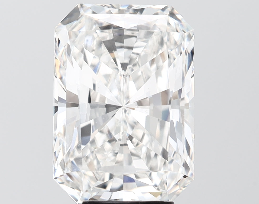 5.00 carat radiant lab grown diamond F color VS1 clarity