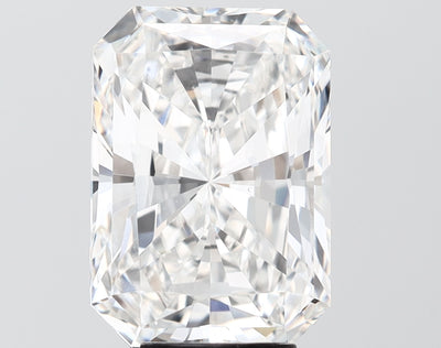 5.00 carat radiant lab grown diamond F color VS1 clarity