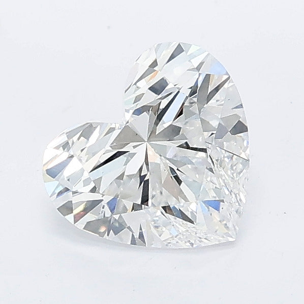 1.07 carat heart lab grown diamond D color VS1 clarity