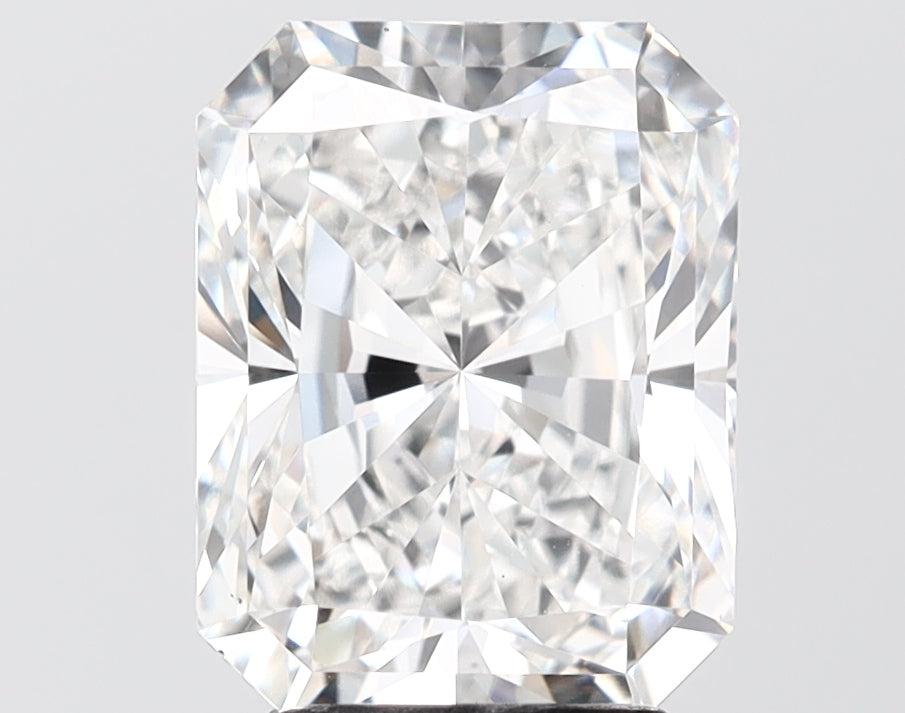 4.08 carat radiant lab grown diamond F color VS1 clarity