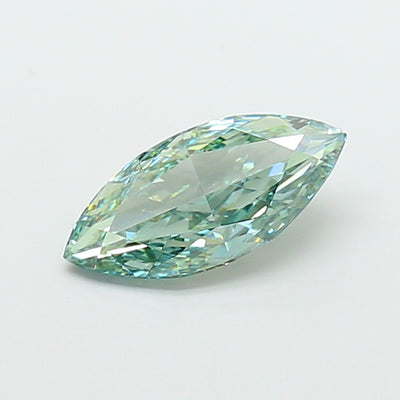 2.81 carat fancy vivid green marquise lab grown diamond VS1 clarity