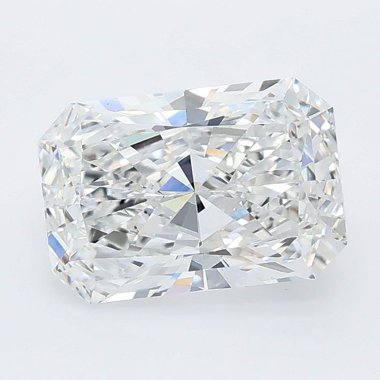 2.21 carat radiant lab grown diamond E color VS1 clarity