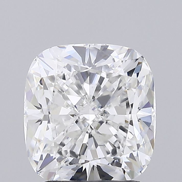 2.00 carat cushion lab grown diamond E color VS1 clarity