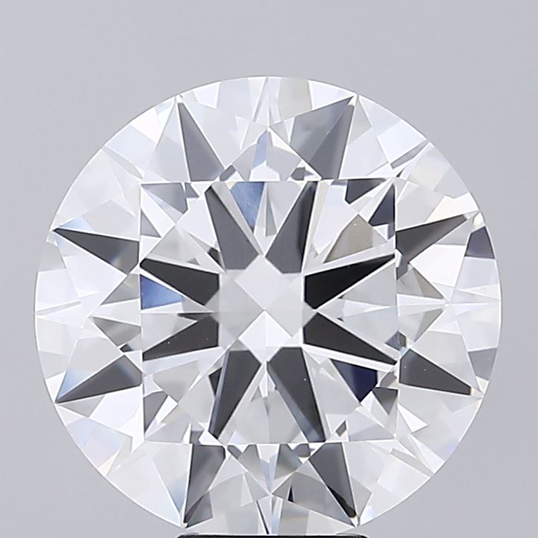 10.01 carat round lab grown diamond F color VVS2 clarity