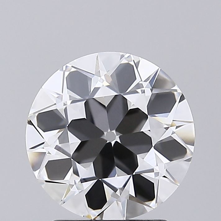 2.02 carat old european lab grown diamond E color VVS2 clarity