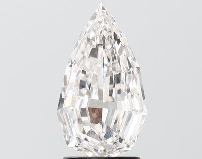 2.01 carat pear lab grown diamond G color VS1 clarity