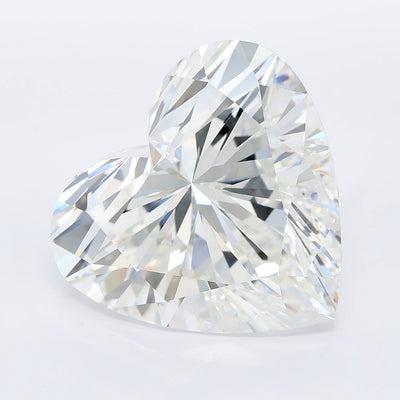 11.09 carat heart lab grown diamond E color VVS2 clarity