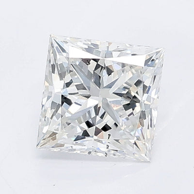 1.00 carat princess lab grown diamond E color VS2 clarity
