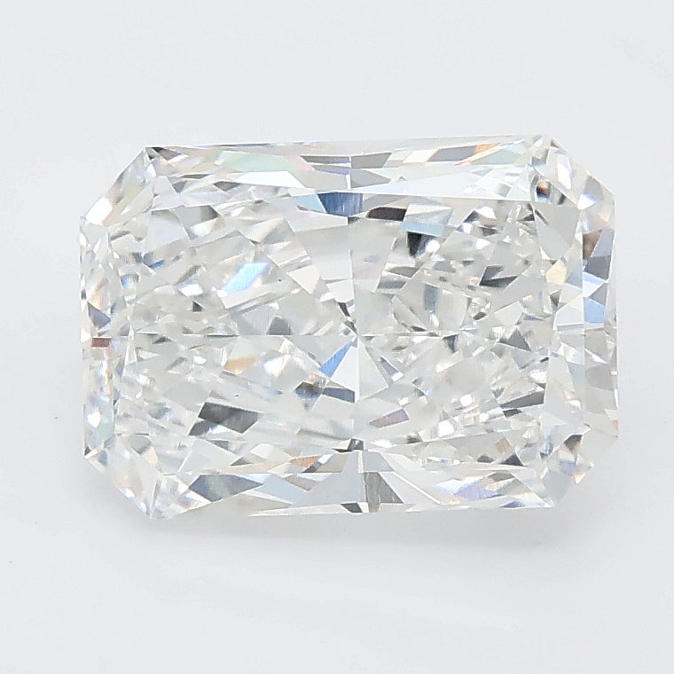 2.49 carat radiant lab grown diamond E color VVS2 clarity