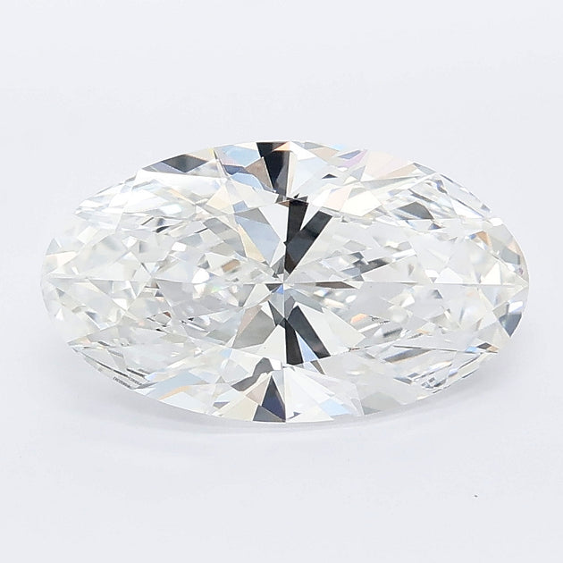 2.01 carat moval lab grown diamond E color VS1 clarity