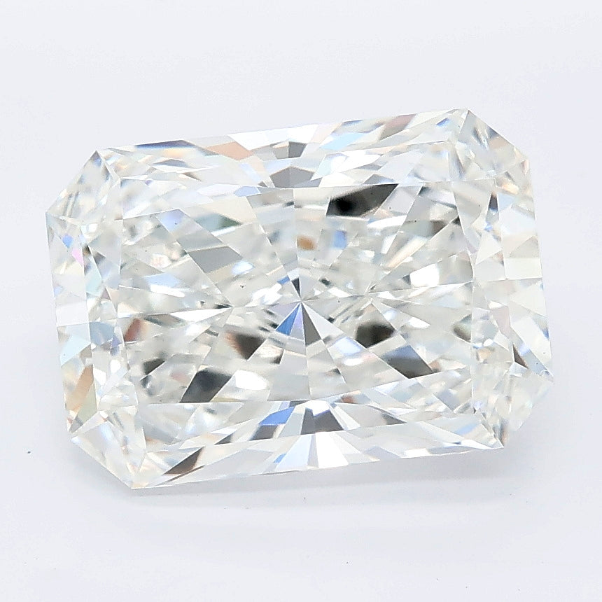 4.04 carat radiant lab grown diamond E color VS1 clarity