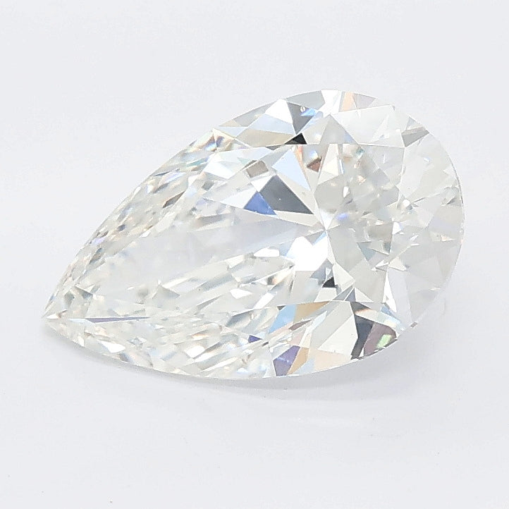 1.60 carat pear lab grown diamond E color VS1 clarity