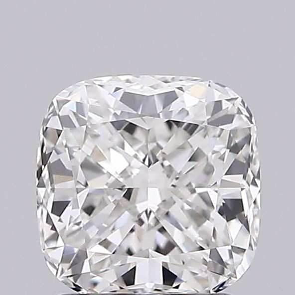 1.50 carat cushion lab grown diamond G color VS1 clarity