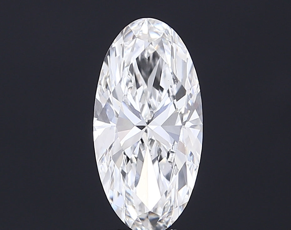 2.00 carat moval lab grown diamond E color VS1 clarity