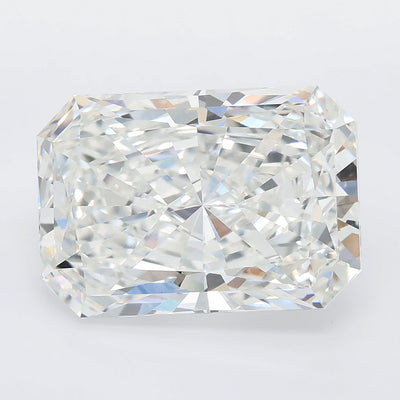 8.04 carat radiant lab grown diamond F color VS1 clarity