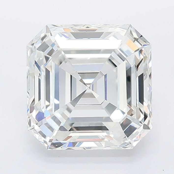 3.05 carat asscher lab grown diamond E color VVS2 clarity