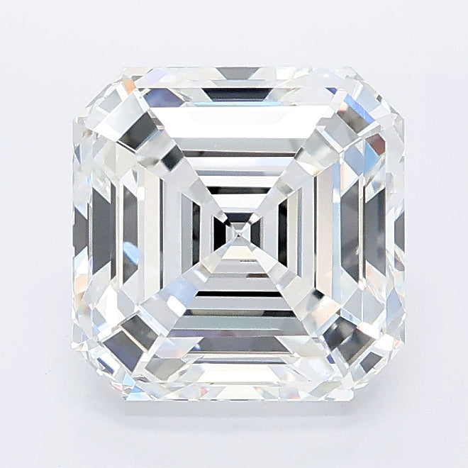 2.52 carat asscher lab grown diamond D color VS1 clarity