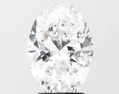 3.01 carat oval lab grown diamond D color VS1 clarity