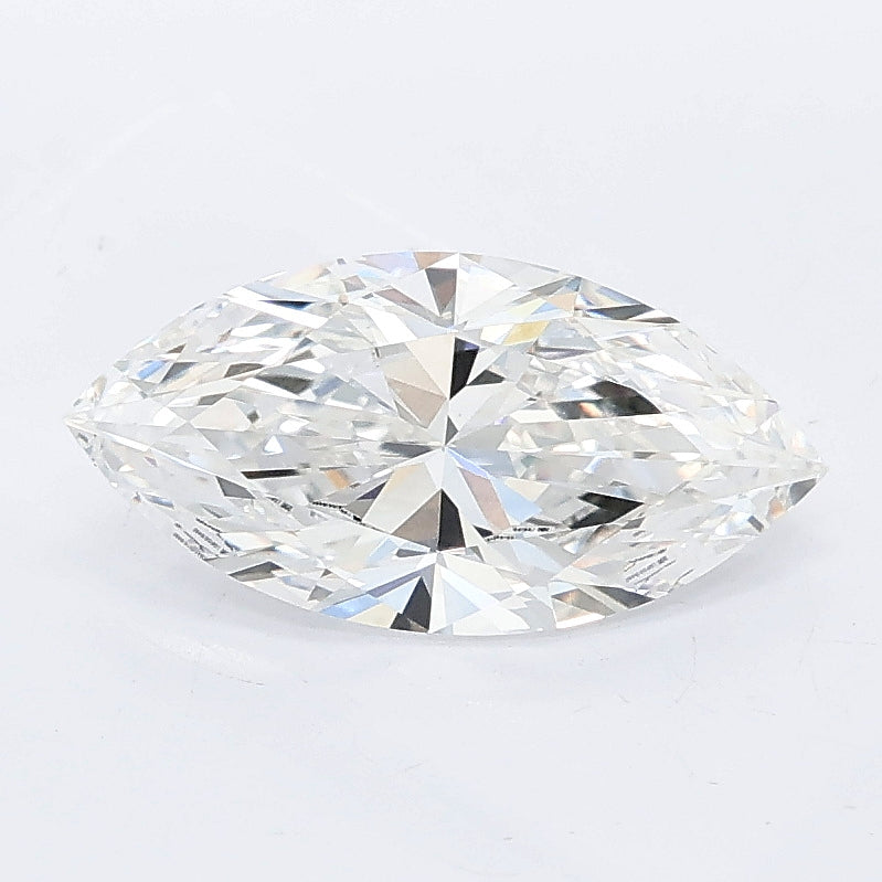 1.26 carat marquise lab grown diamond E color VVS2 clarity