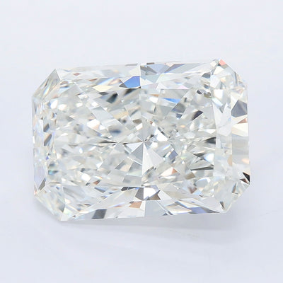 7.26 carat radiant lab grown diamond F color VVS2 clarity