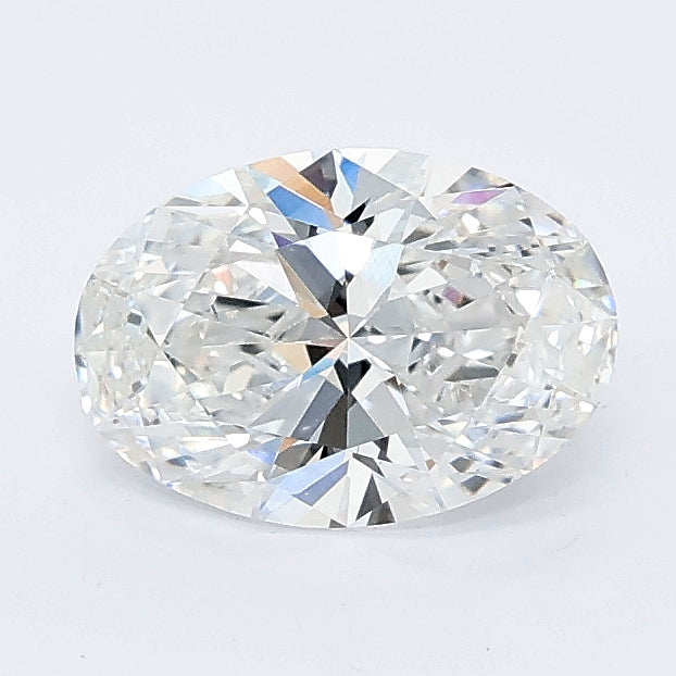 1.01 carat oval lab grown diamond E color VS1 clarity