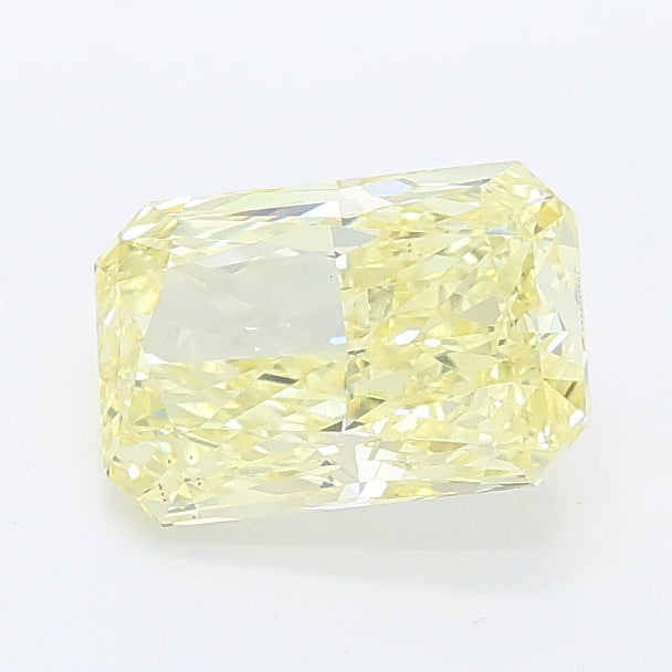 1.20 carat fancy intense yellow radiant lab grown diamond VS1 clarity