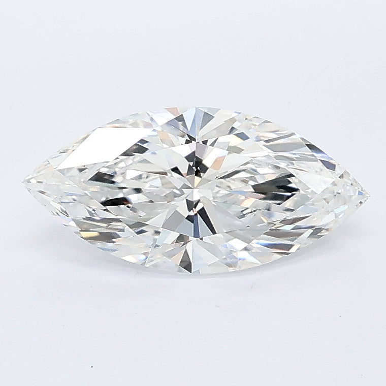 1.08 carat marquise lab grown diamond E color VVS2 clarity