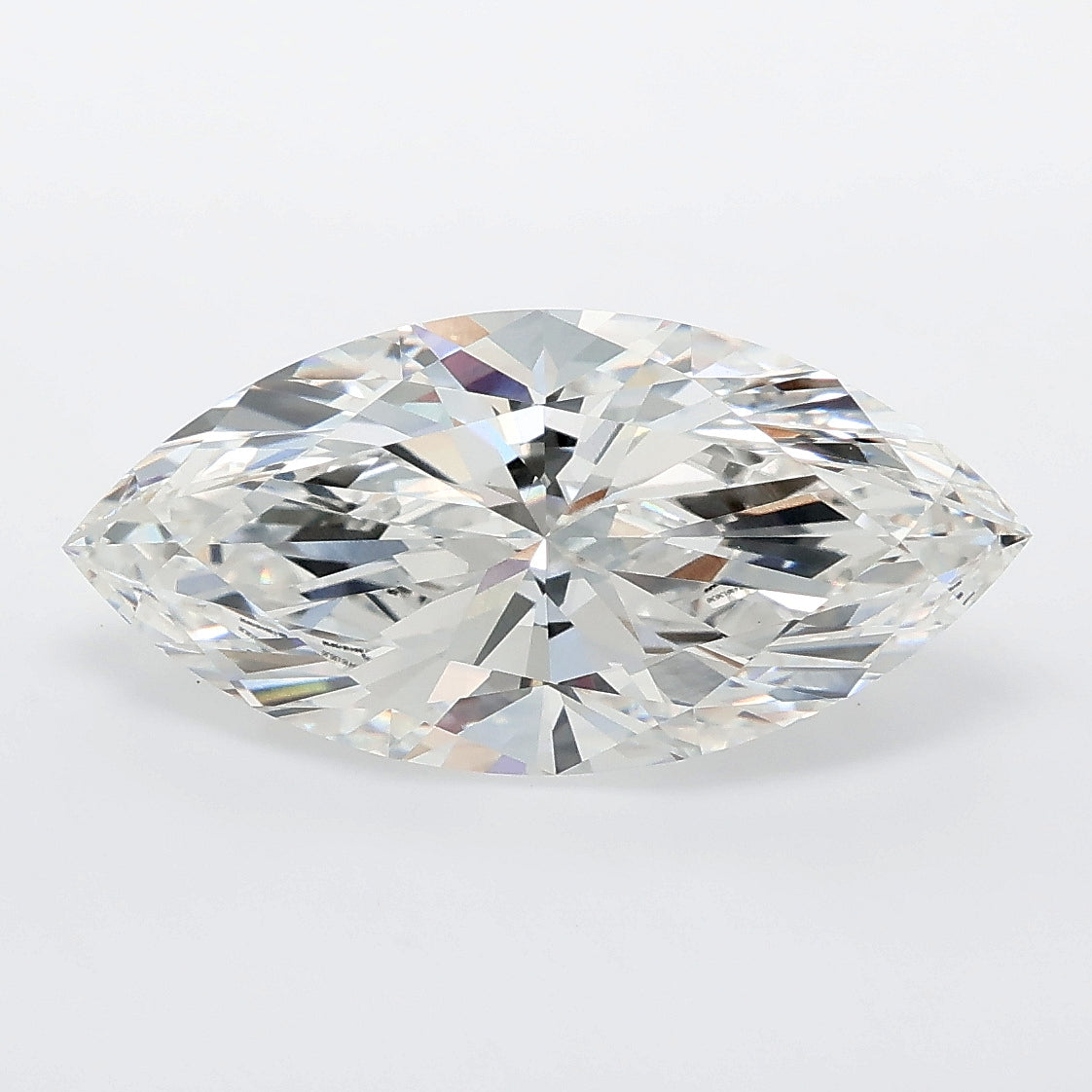 3.50 carat marquise lab grown diamond F color VVS2 clarity